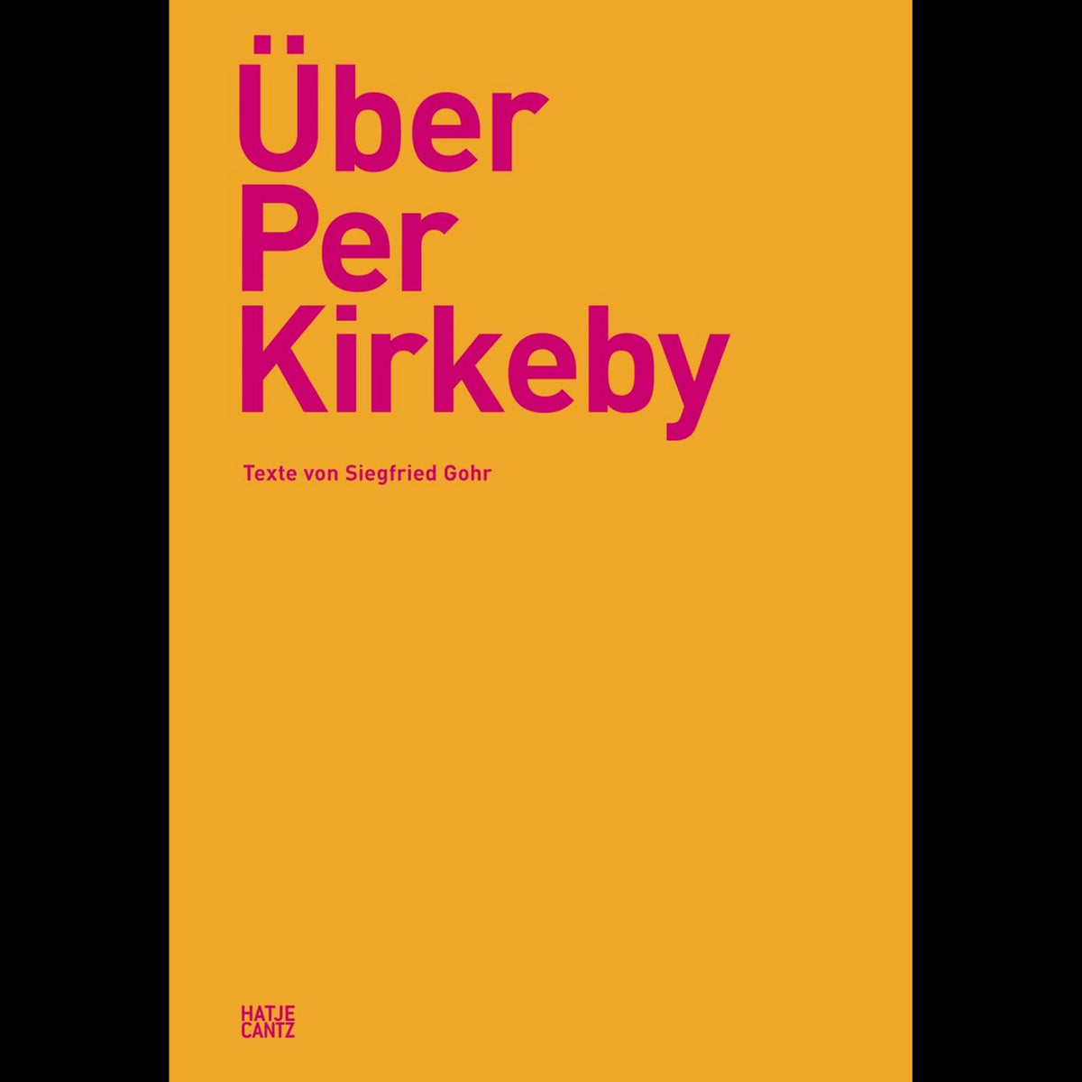 Coverbild Über Per Kirkeby