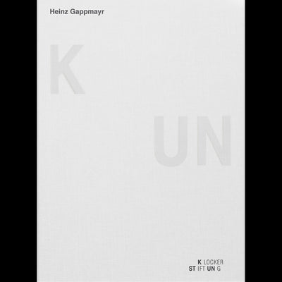 Cover Heinz Gappmayr