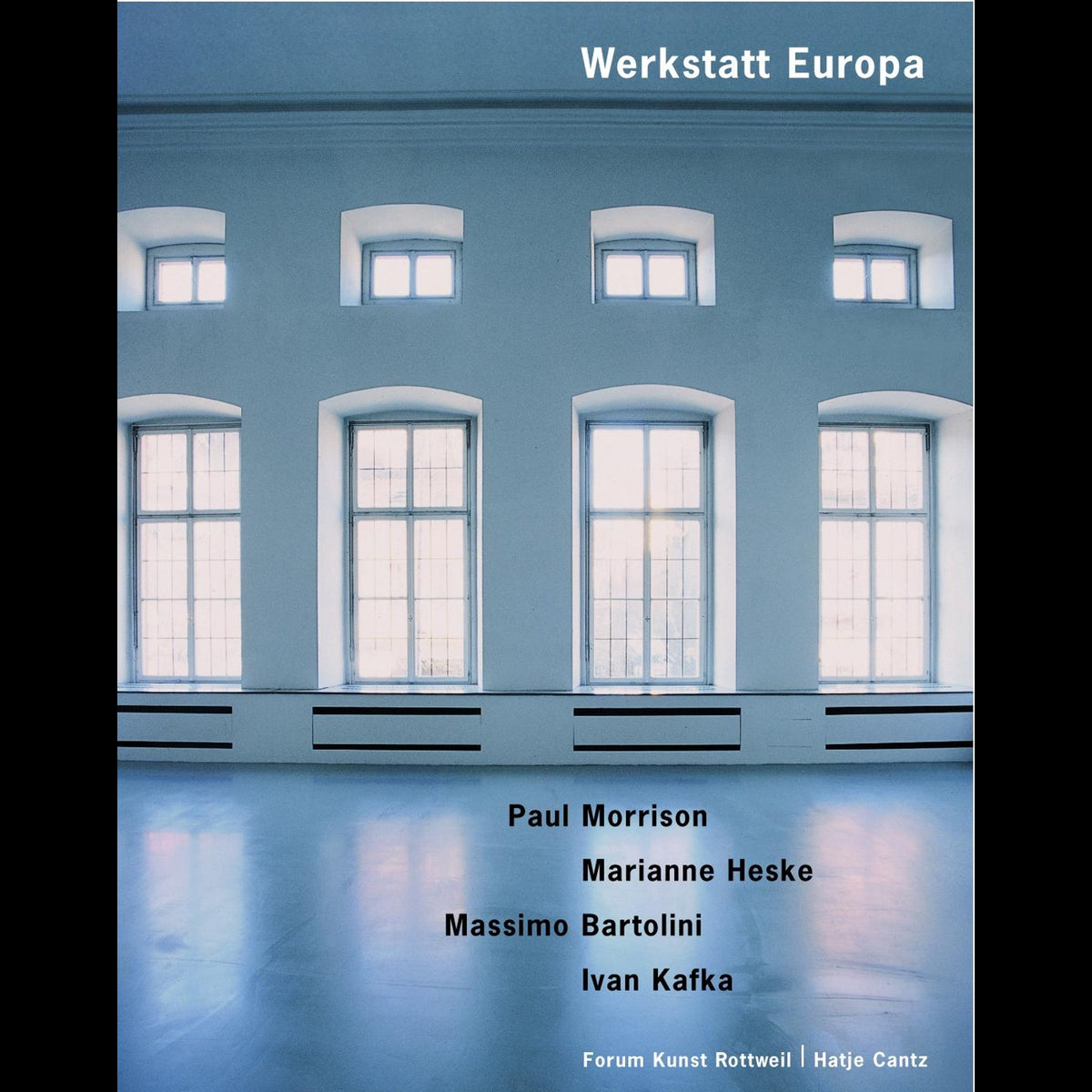 Coverbild Werkstatt Europa - Positionen europäischer Gegenwartskunst