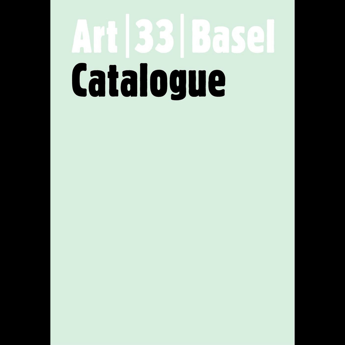 Coverbild Art 33 Basel