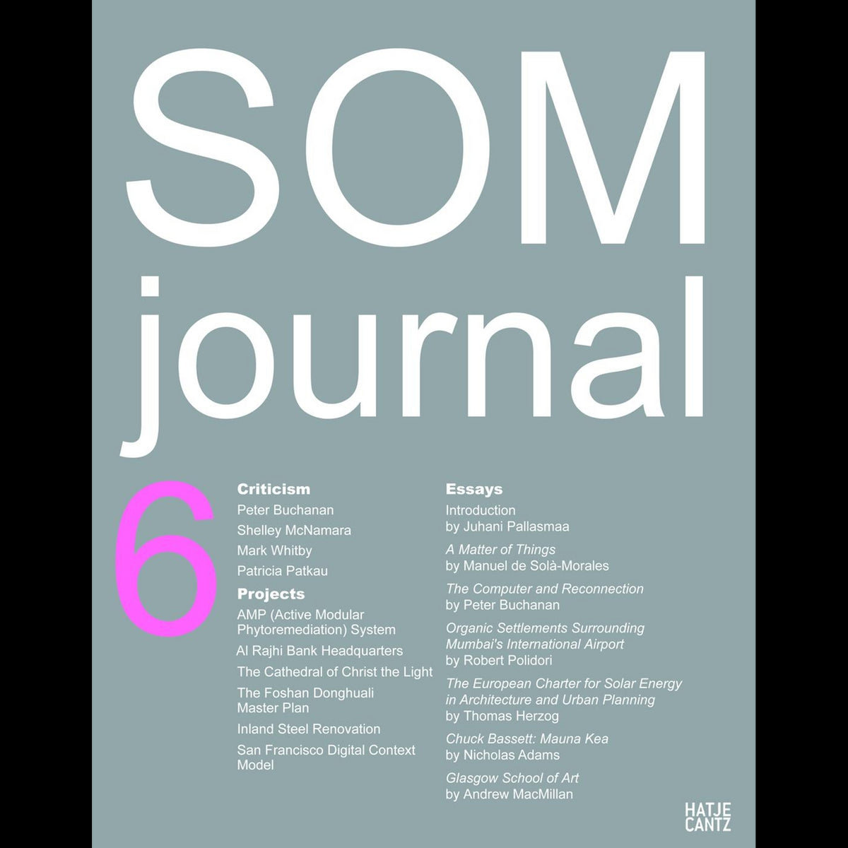 Coverbild SOM Journal 6