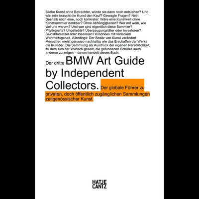 Cover Der dritte BMW Art Guide by Independent Collectors