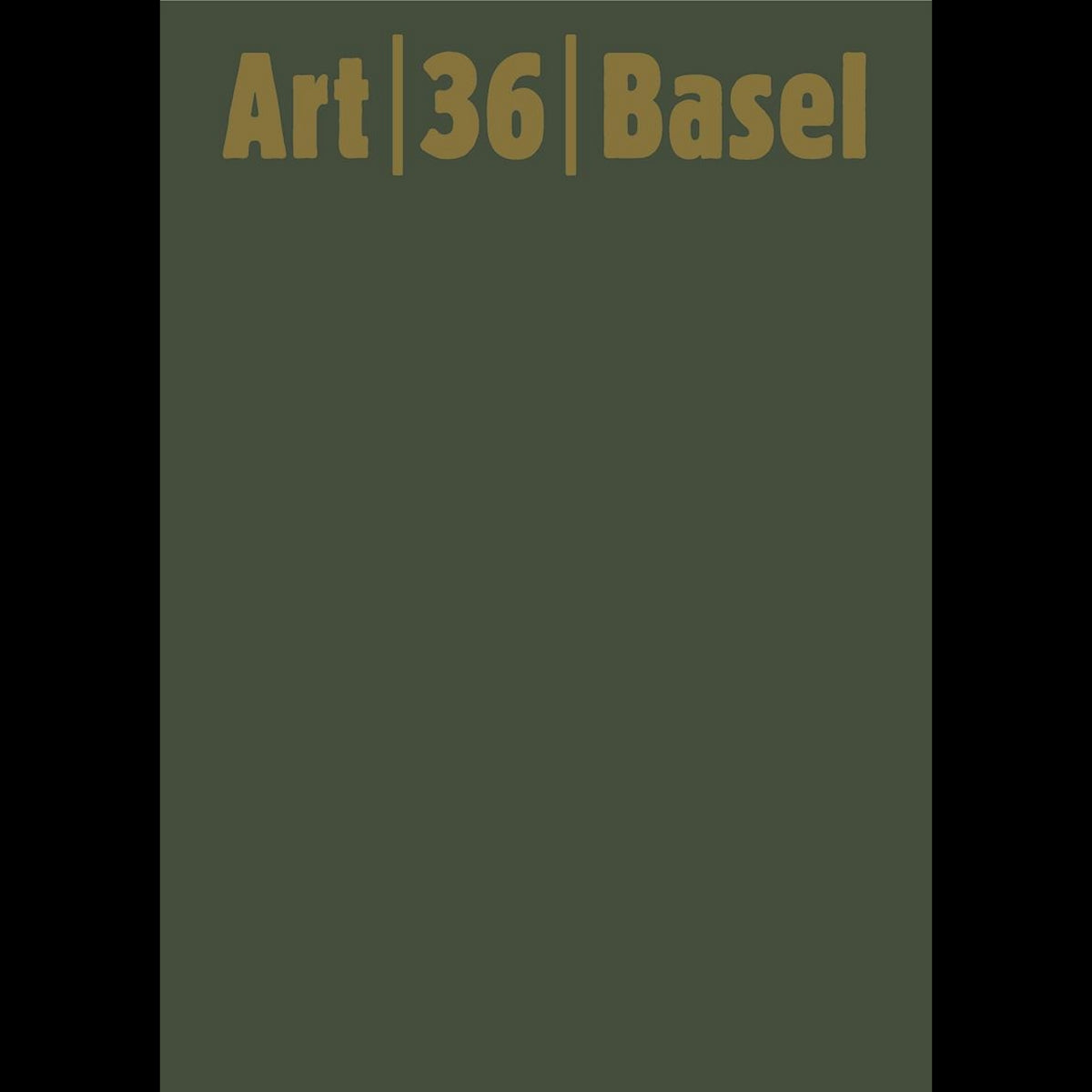 Coverbild Art 36 Basel