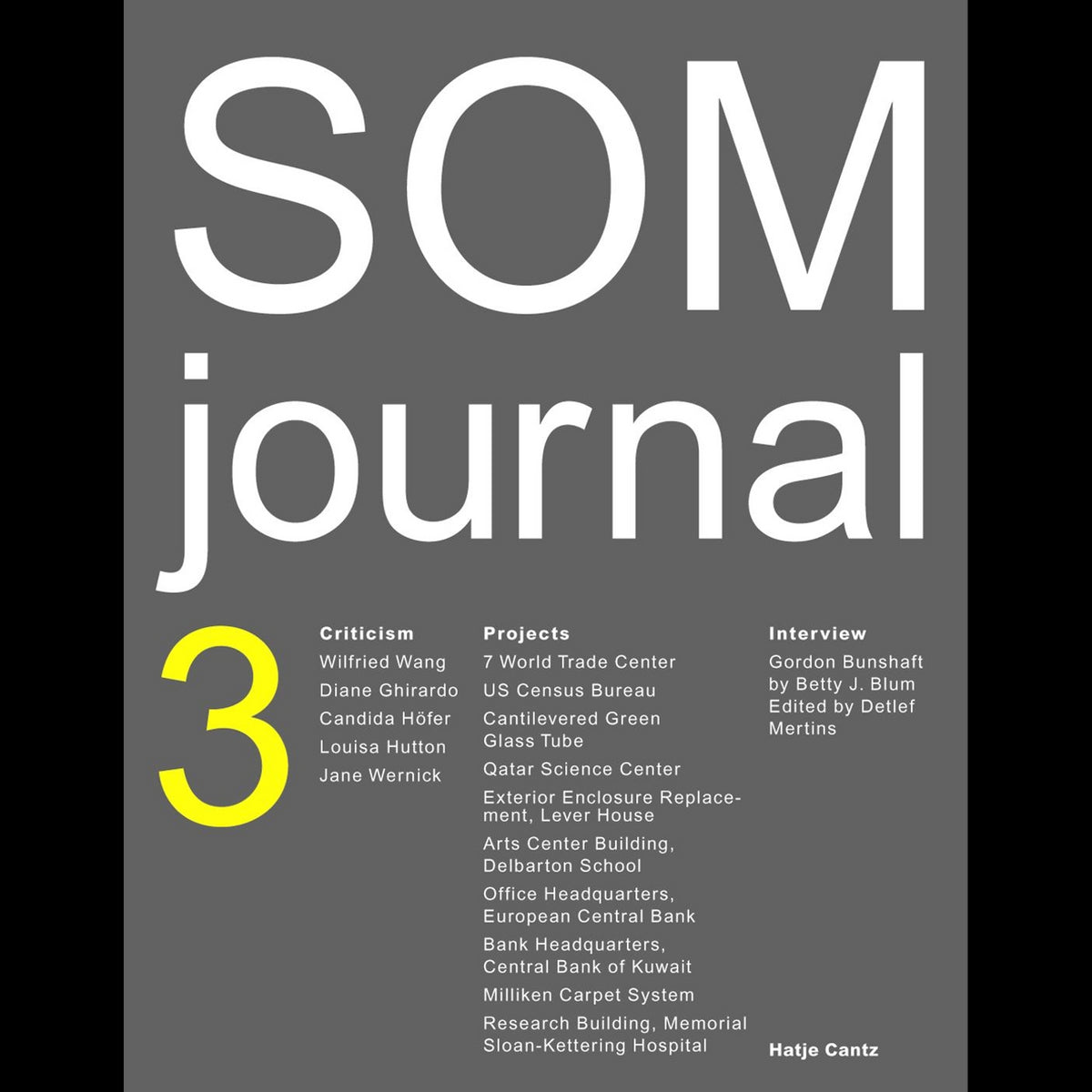 Coverbild SOM journal 3