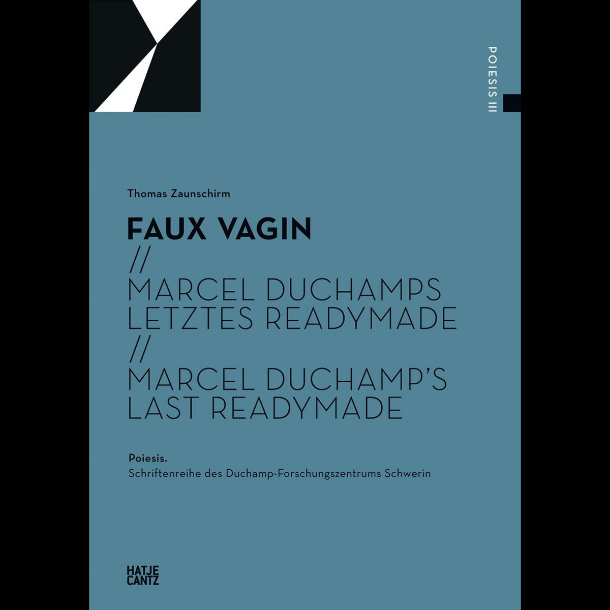 Coverbild Marcel Duchamps letztes Readymade