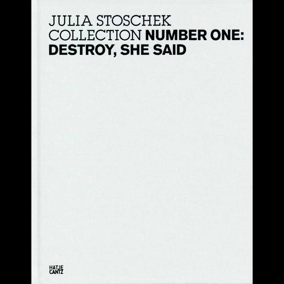 Coverbild Julia Stoschek Collection