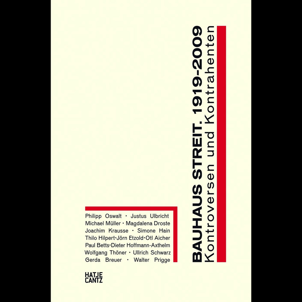 Coverbild Bauhaus Streit. 1919-2009